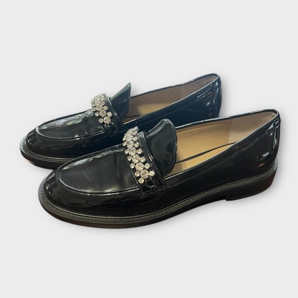 Ann Taylor Embellished Patent Loafers Sz 7 – Chic, Timeless & Polished - Picture 4 of 5